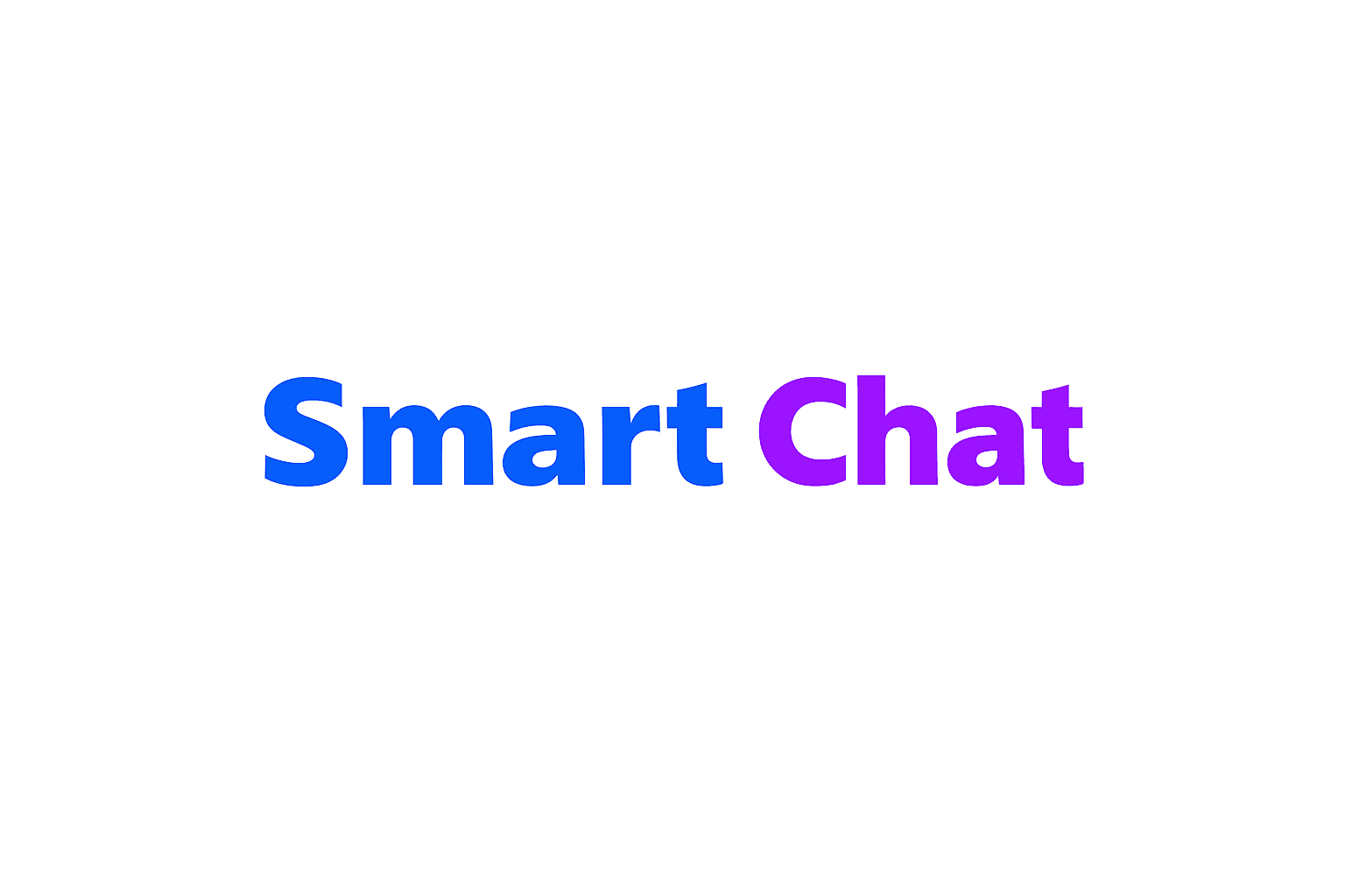 Screenshot of Smart Chat App project showing the main interface